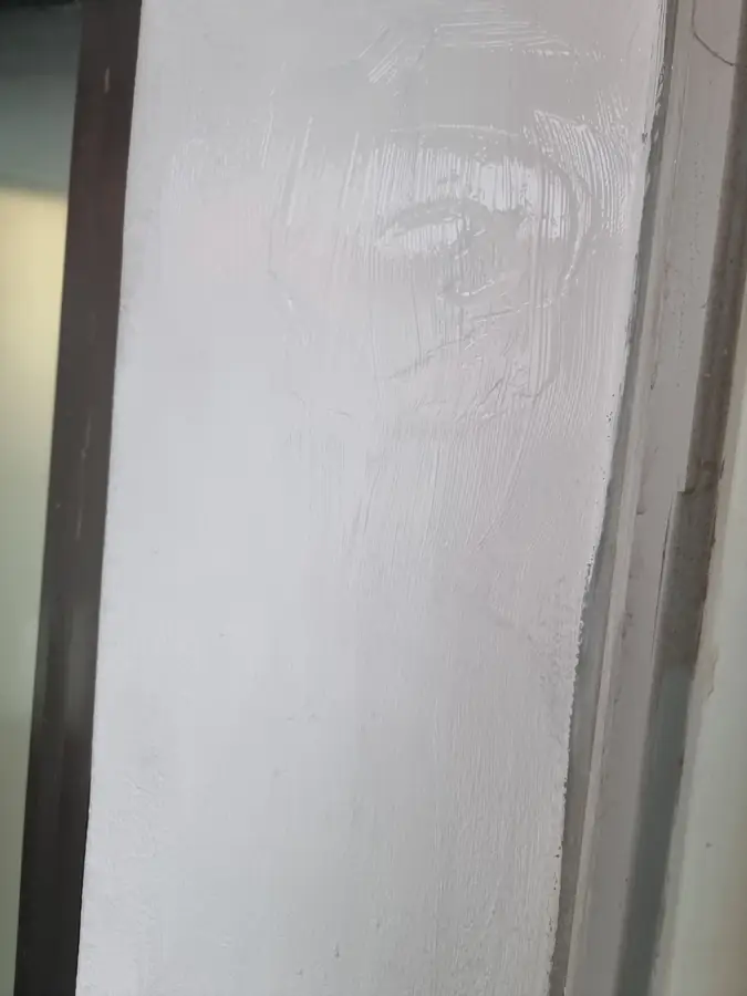 에어컨이전설치구멍복원 마감 후 배관홀